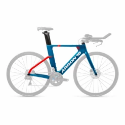 ARGON 18 E-117 Disc Juego De Cuadro Y Horquilla Azul Rojo Brillo