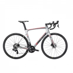 Bicicleta Mendiz F9ICR ONLY Plata Rojo