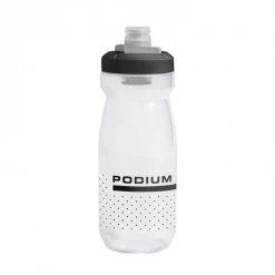 Bidón Camelbak Podium Carbon 0.6L Blanco Negro