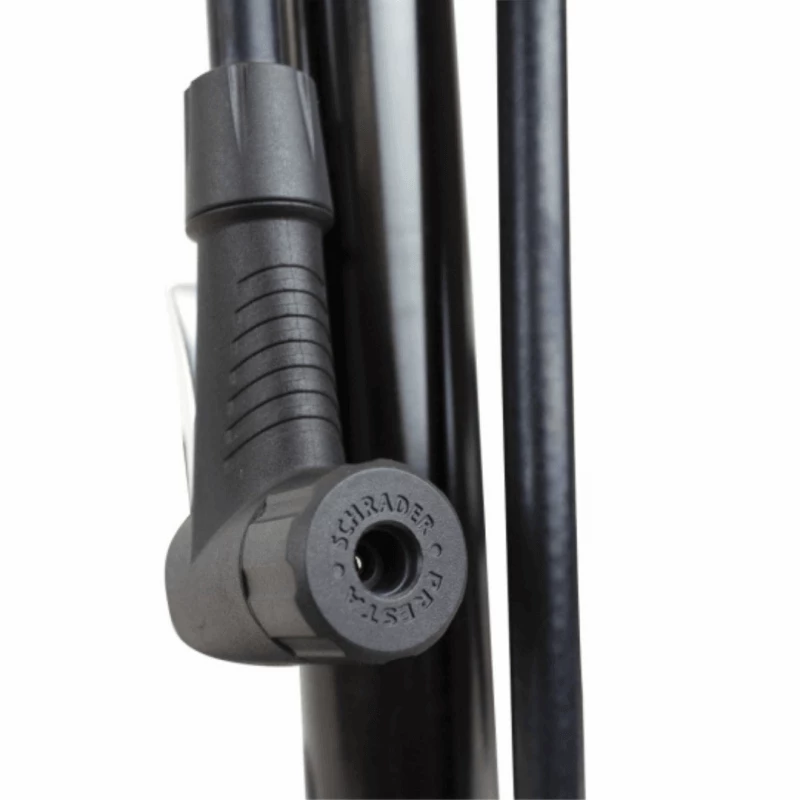 Bomba De Pie Taller Eltin 200 PSI Negro - Imagen 3