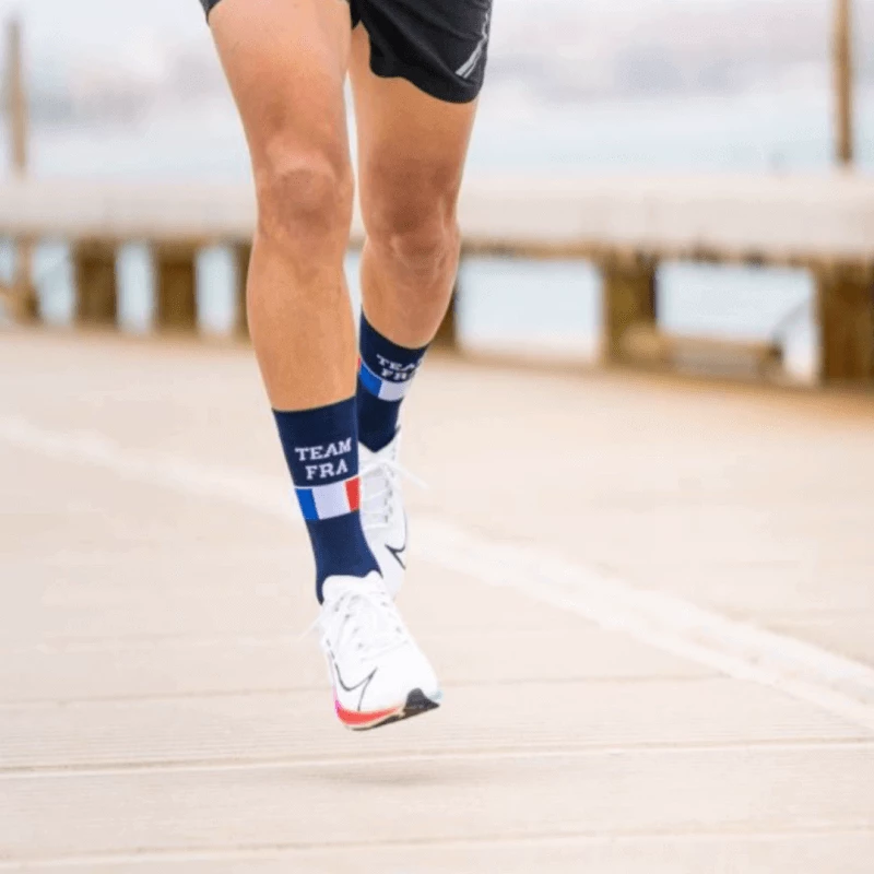 Calcetín Sporcks Team Fra Azul Marino - Imagen 3
