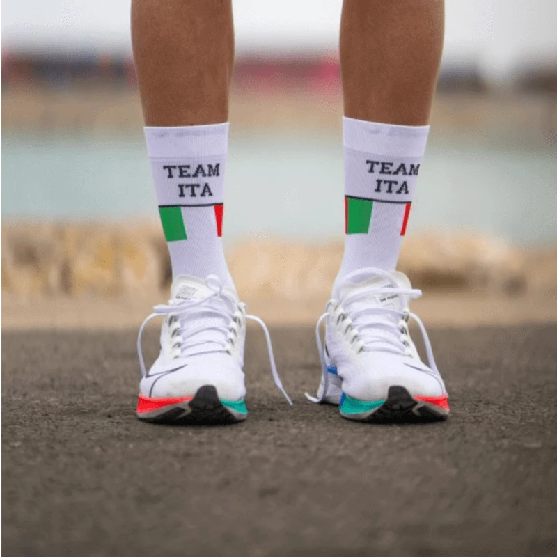 Calcetín Sporcks Team ITA Blanco - Imagen 2