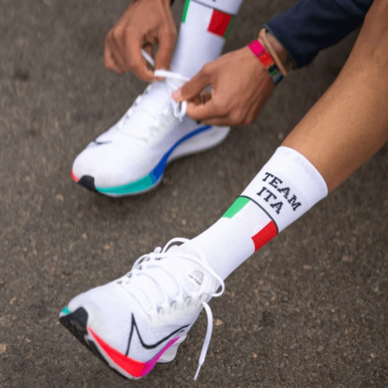Calcetín Sporcks Team ITA Blanco - Imagen 3