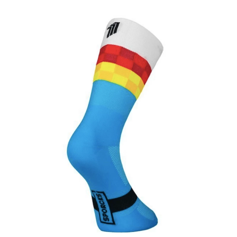Calcetines Ciclismo Sporcks Mayday Blue - Imagen 2