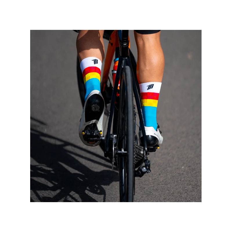 Calcetines Ciclismo Sporcks Mayday Blue