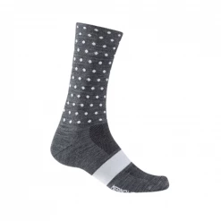 Calcetines Giro Seasonal Merino Wool Gris Blanco