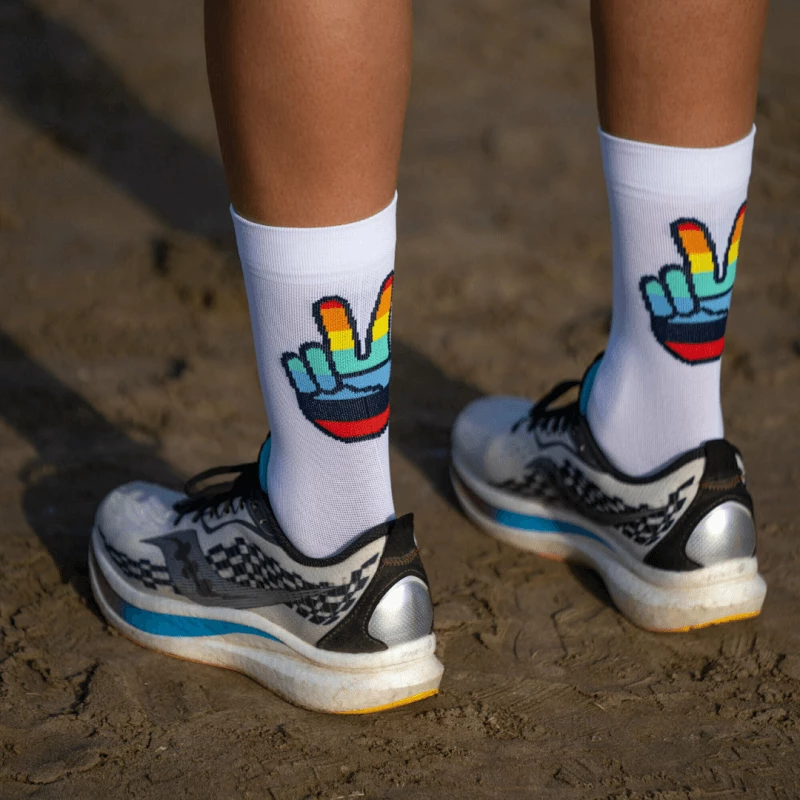 Calcetines Sporcks Hands Up Blanco - Imagen 3