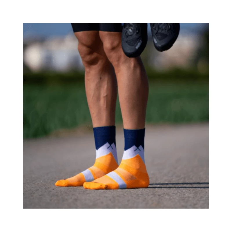 Calcetines Sporcks Mont Tendre Orange - Imagen 2