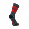 Calcetines Sporcks Rocky Gris Rojo