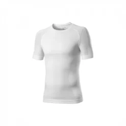 Camiseta Castelli Core Manga Corta Blanco
