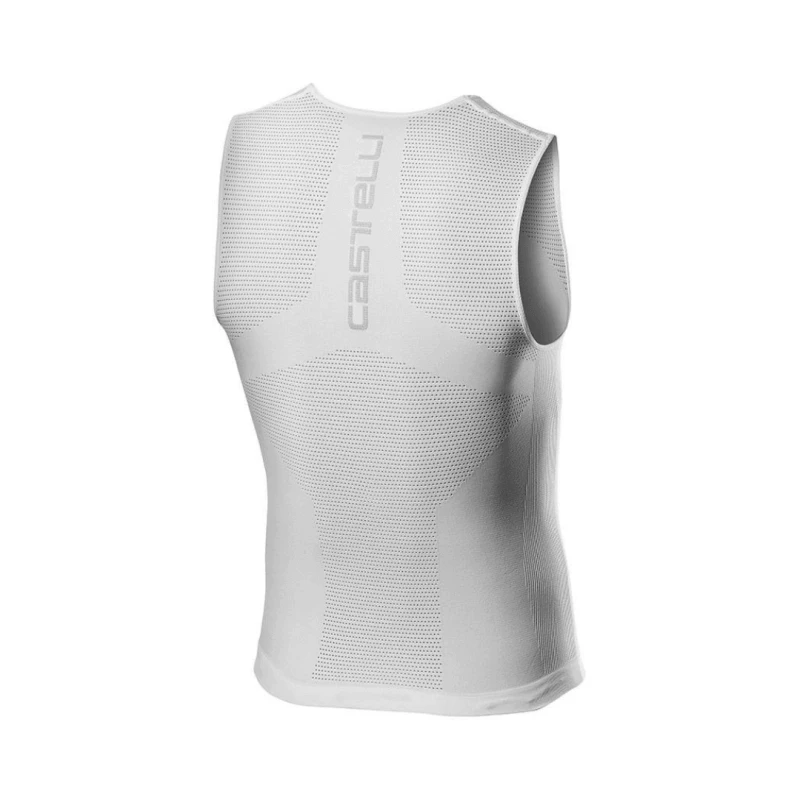 Camiseta Interior Castelli Core Seamless Sin Mangas Blanco - Imagen 2