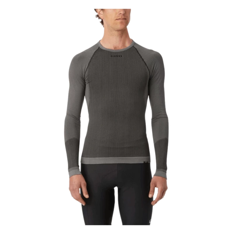 Camiseta Interior Manga Larga Giro Chrono Gris Oscuro - Imagen 2