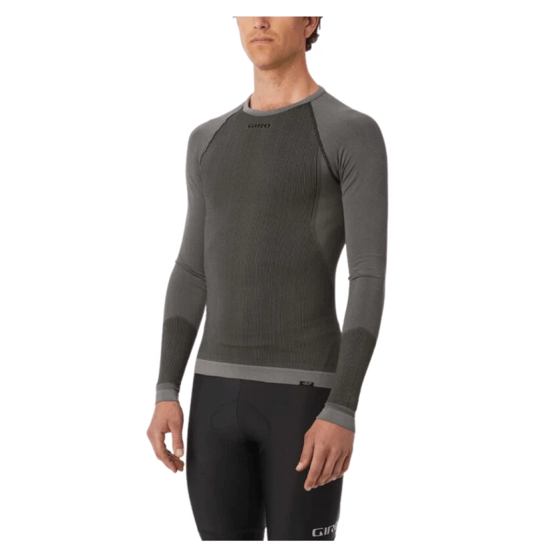 Camiseta Interior Manga Larga Giro Chrono Gris Oscuro - Imagen 3