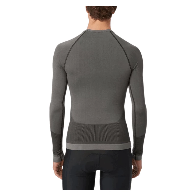 Camiseta Interior Manga Larga Giro Chrono Gris Oscuro - Imagen 4