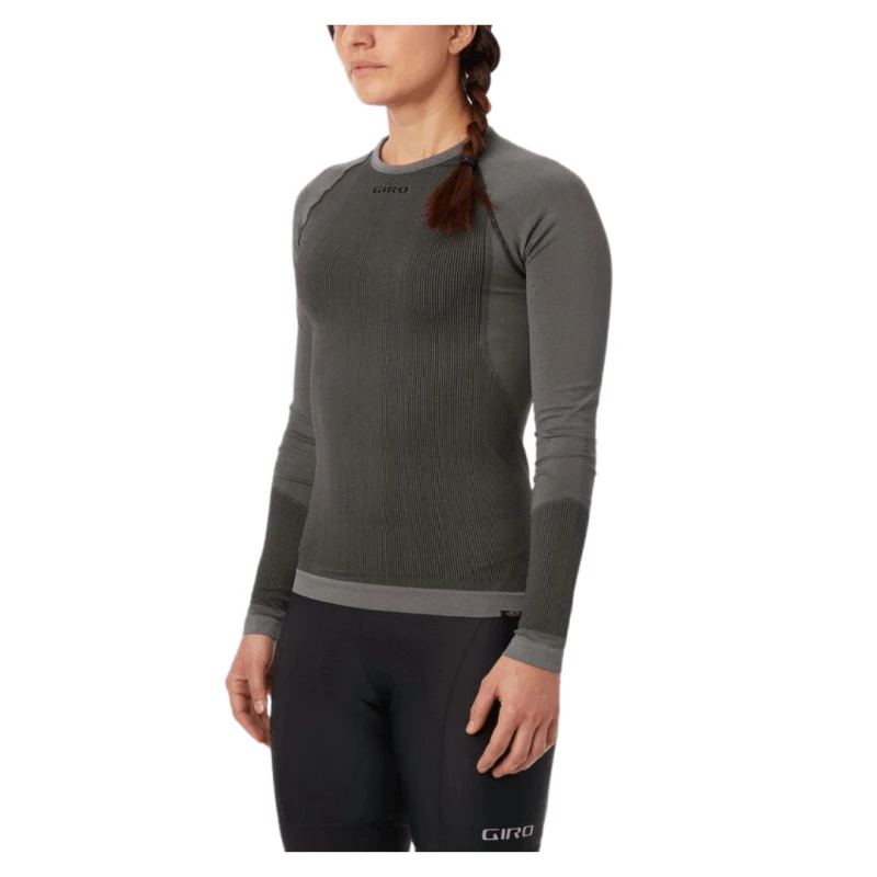 Camiseta Interior Manga Larga Giro Chrono Gris Oscuro - Imagen 6