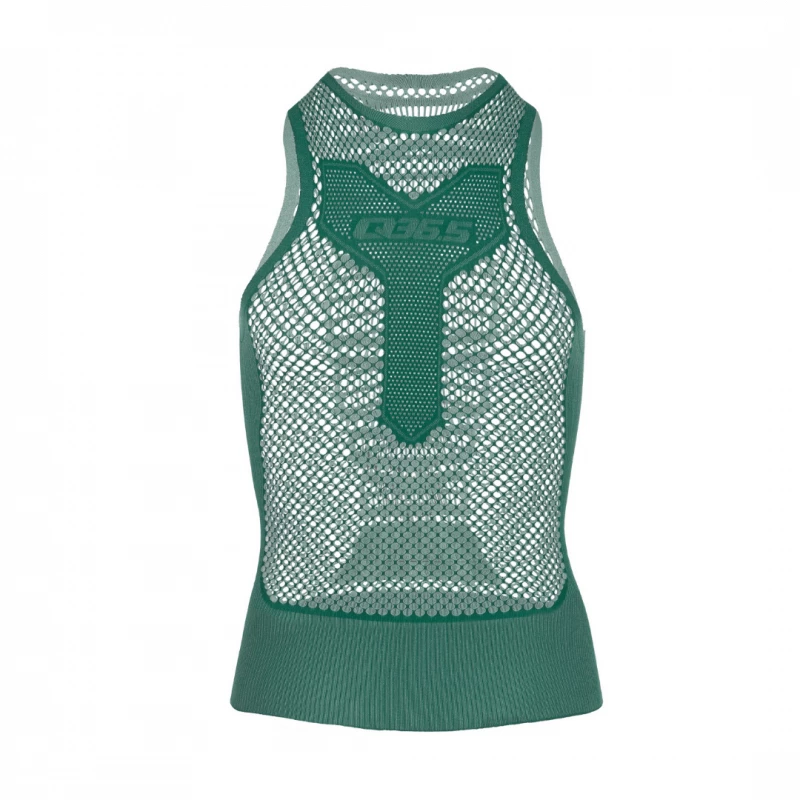 Camiseta Interior Q36.5 Base Layer Zero Mesh Verde Oliva