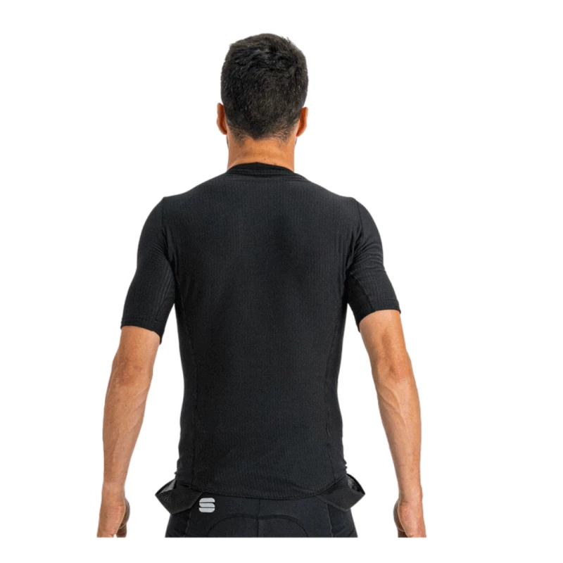 Camiseta Interior Sportful BodyFit Pro BaseLayer Manga Corta Negro - Imagen 2