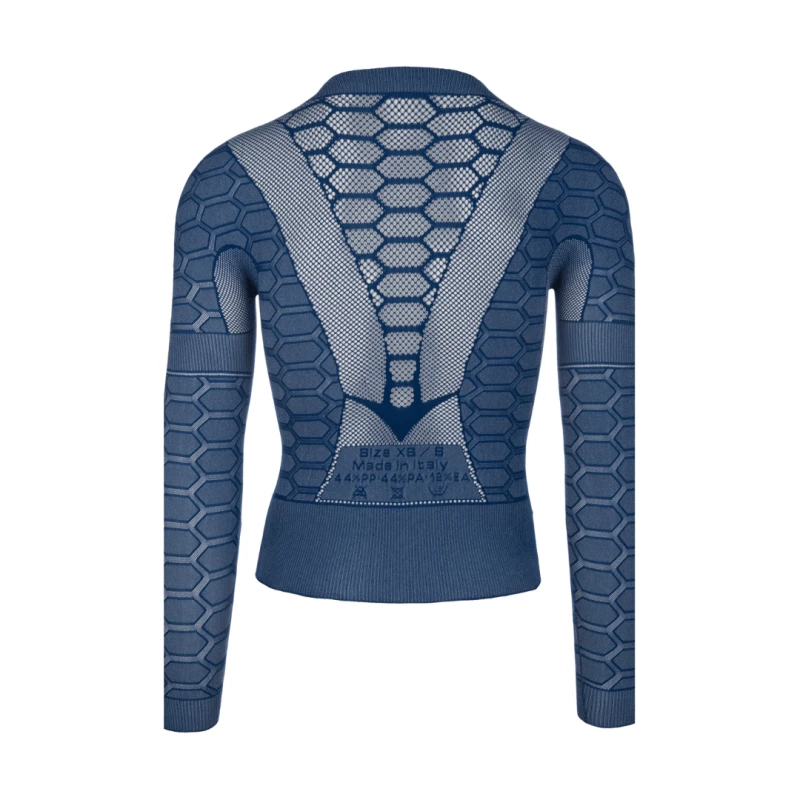 Camiseta Manga Larga Q36.5 Base Layer 3 Azul - Imagen 2