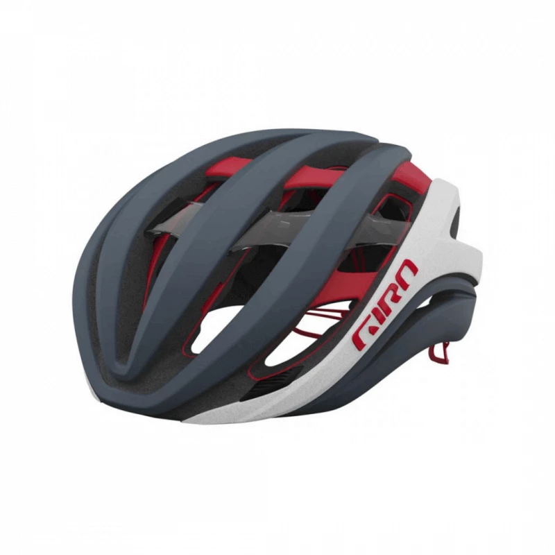 Casco Giro Aether MIPS Titanio Blanco Rojo - Imagen 2