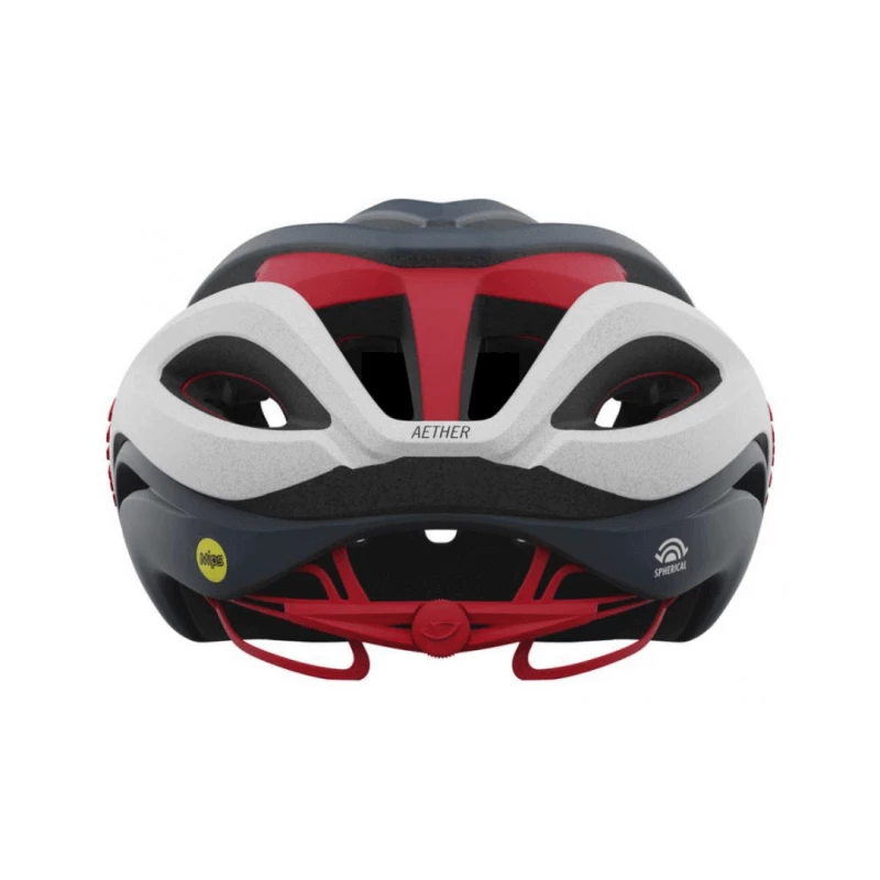 Casco Giro Aether MIPS Titanio Blanco Rojo - Imagen 3