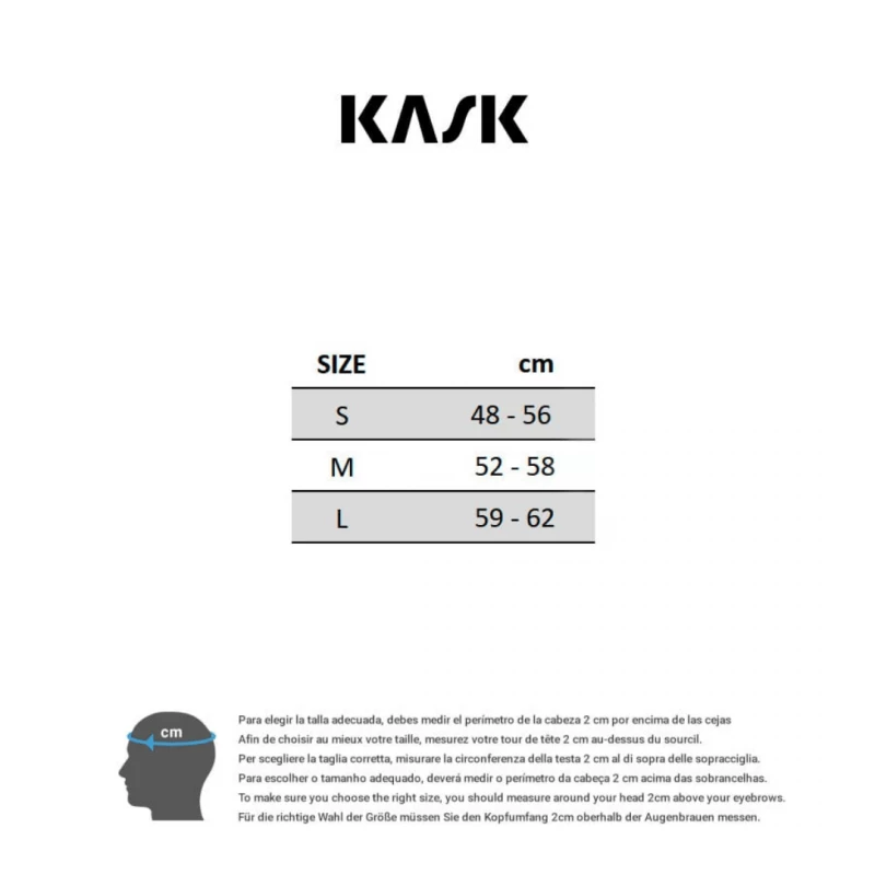 Casco Kask Caipi Blanco - Imagen 5