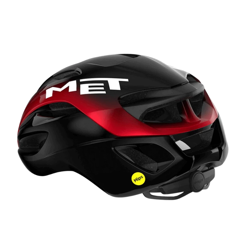 Casco Met Rivale Mips Negro Rojo - Imagen 2