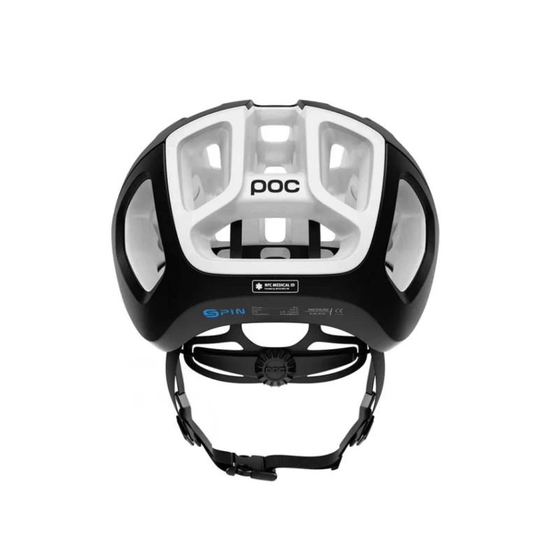 Casco POC Ventral Air SPIN NFC Negro Blanco - Imagen 4