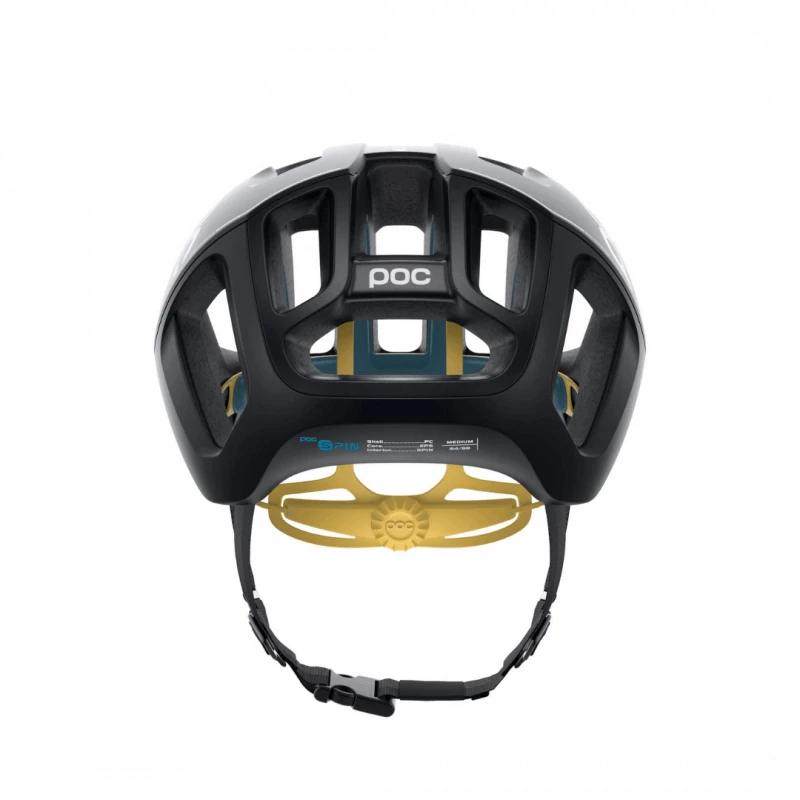 Casco POC Ventral SPIN Negro Amarillo - Imagen 3
