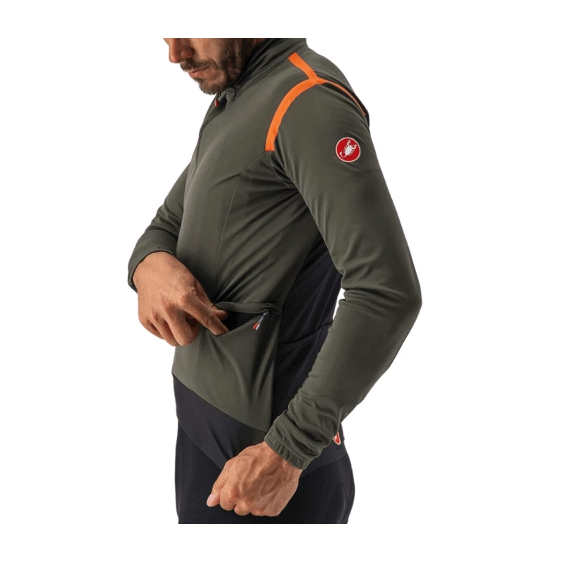 Chaqueta Castelli Alpha Ros Light 2 Verde - Imagen 3