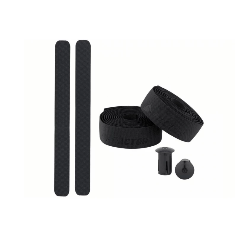 Cinta De Manillar Factor Negro - Imagen 2