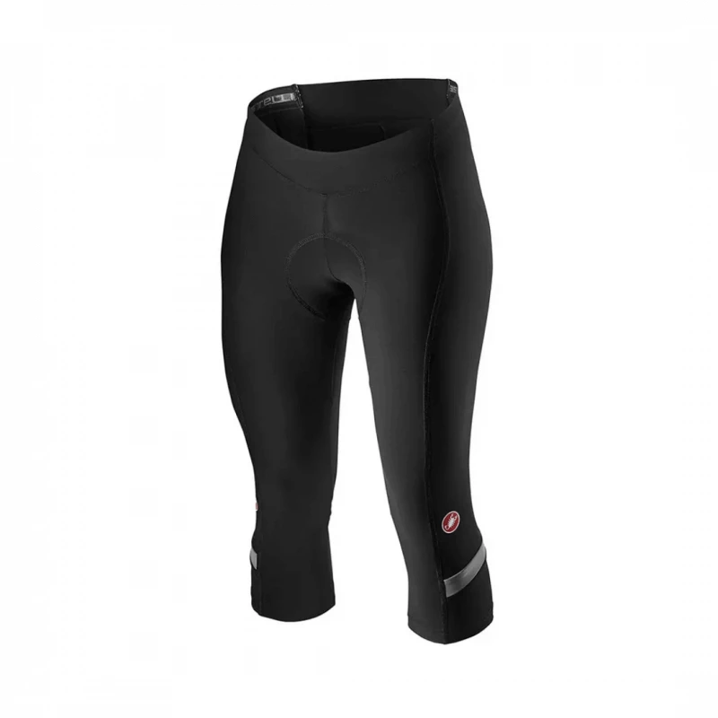 Culote Castelli Pirata Sin Tirantes Velocissima 2 Negro Rosa Fluor Mujer