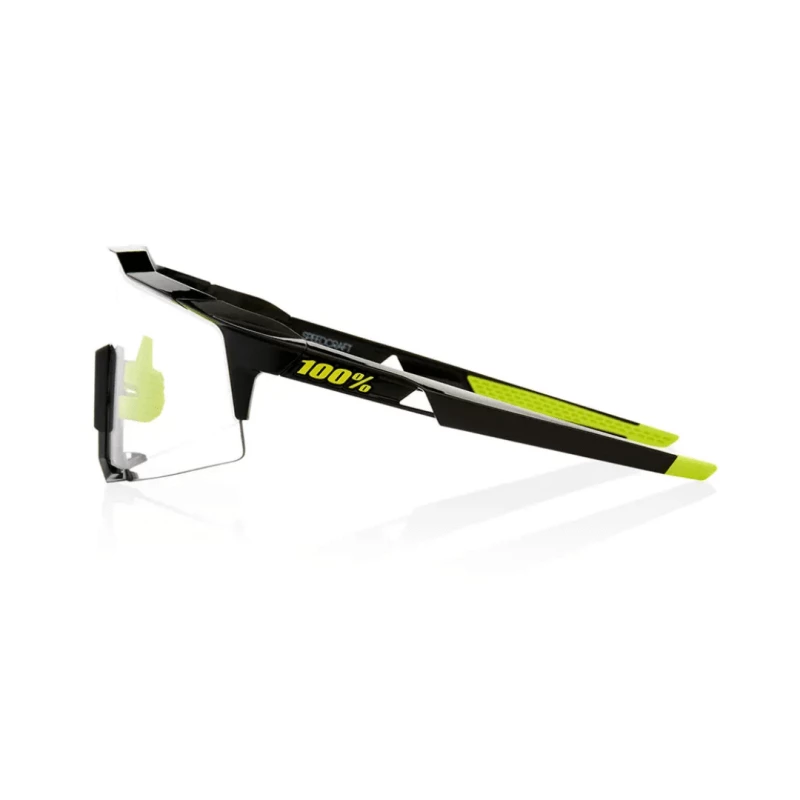 Gafas 100% S3 - Gloss Black - Lentes Fotocromáticas - Imagen 3