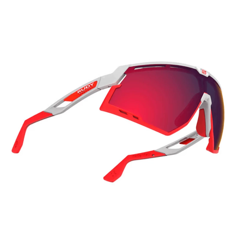 Gafas Rudy Project Defender Blanco Rojo Lente RP Optics Multilaser Rojo - Imagen 3