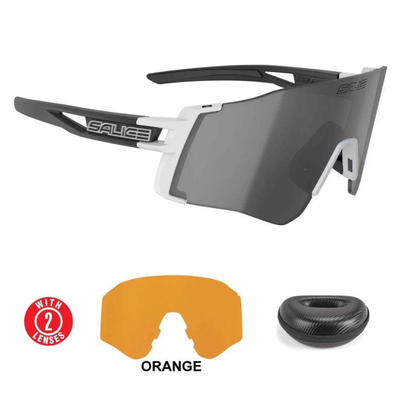 Gafas Salice 026 Blancas Con Lentes RW Negro
