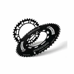 Juego De Platos Ovalados Rotor Qrings Compact 110 BCD Aero 50/34