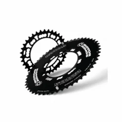 Juego De Platos Ovalados Rotor Qrings Compact 110 BCD Aero 52/36