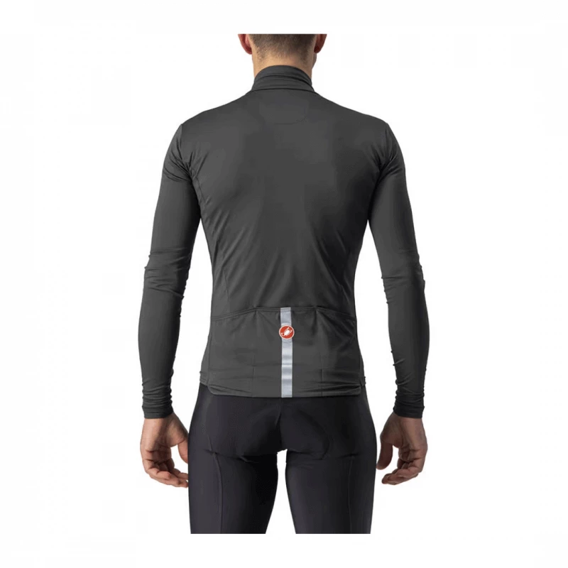 Maillot Castelli Pro Thermal Mid Gris - Imagen 2