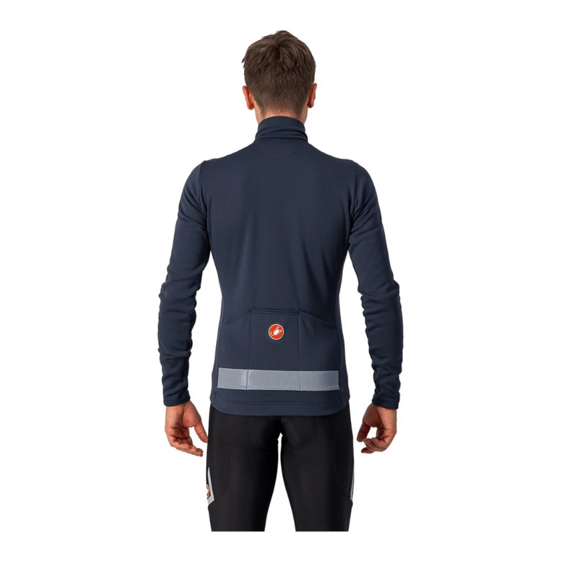 Maillot Castelli Puro 3 FZ Manga Larga Azul - Imagen 2