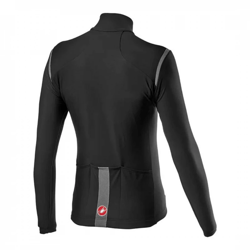 Maillot Castelli Tutto Nano RoS Manga Larga Negro - Imagen 2