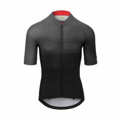 Maillot Giro Chrono Expert Manga Corta Negro Gris Rojo