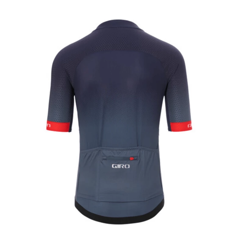 Maillot Giro Chrono Pro Manga Corta Gris Portaro - Imagen 2