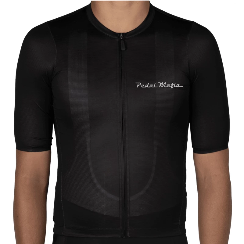 Maillot Pedal Mafia Mens Tech Negro