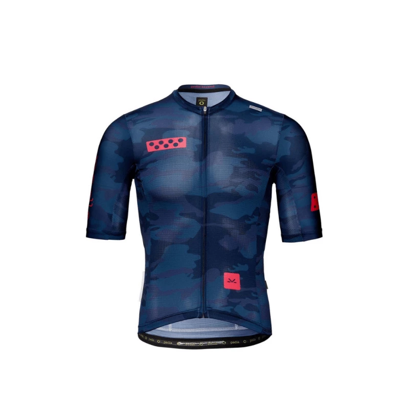 Maillot Pedla RideCAMO LunaLUXE Trikot Azul Marino