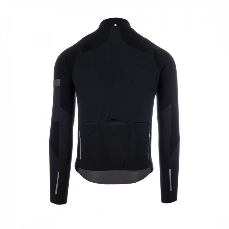 Maillot Q36.5 Hybrid Que X Manga Larga Negro Hombre - Imagen 2