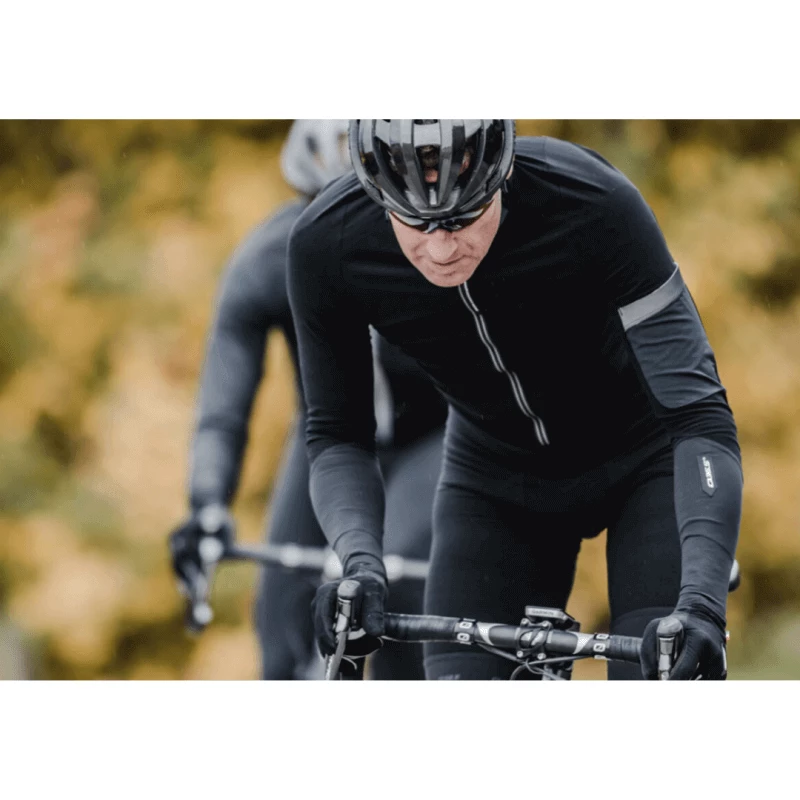 Maillot Q36.5 Hybrid Que X Manga Larga Negro Hombre - Imagen 3