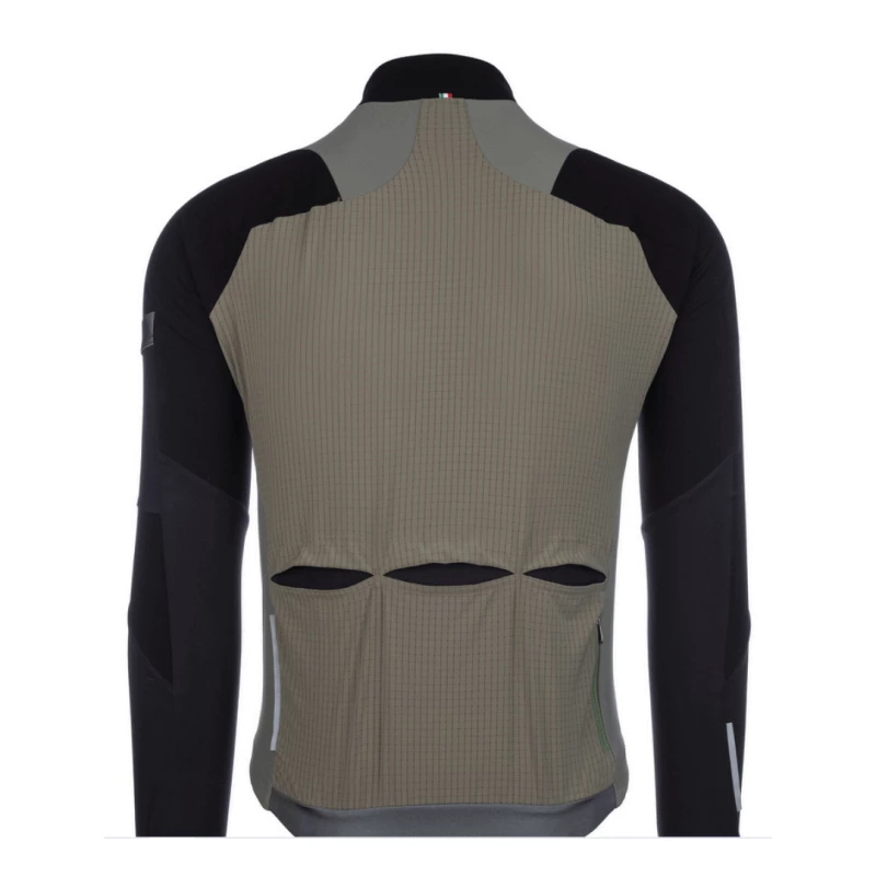 Maillot Q36.5 Hybrid Que X Manga Larga Verde Oscuro Hombre - Imagen 2