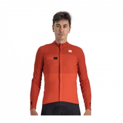 Maillot Sportful BodyFit Pro Thermal Manga Larga Naranja