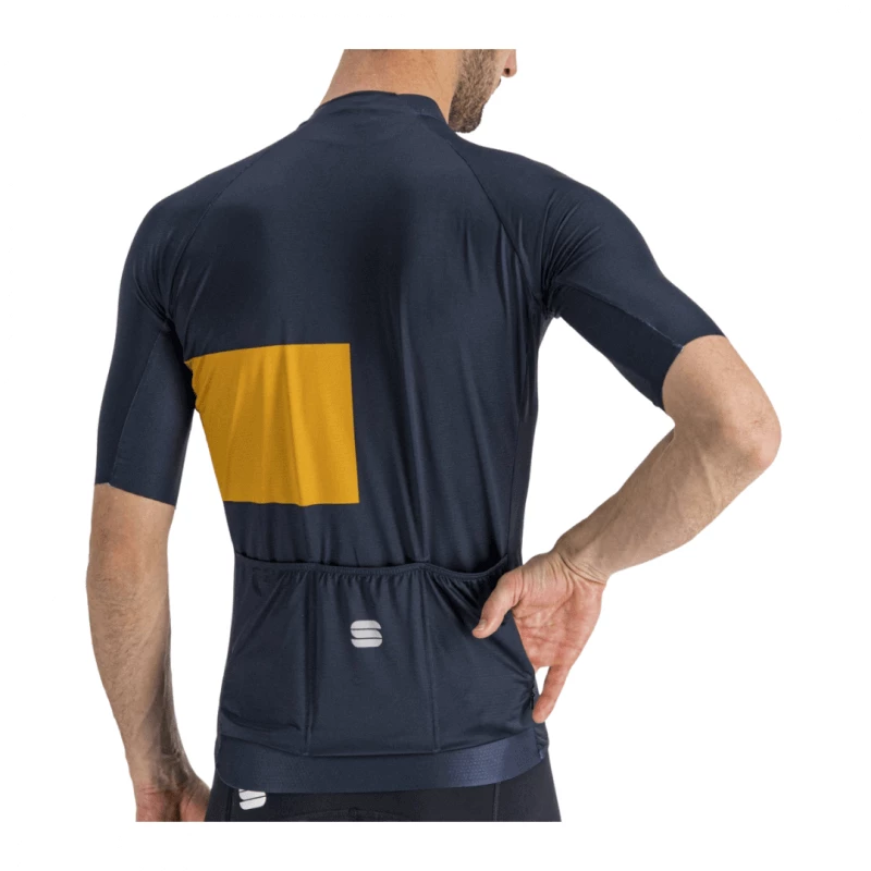 Maillot Sportful Snap Azul Amarillo - Imagen 6