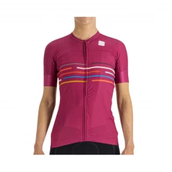 Maillot Sportful Velodrome Rosa Mujer