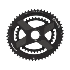 Platos Rotor Aldhu 3D+ QRings Spidering Aero Negro 52/36